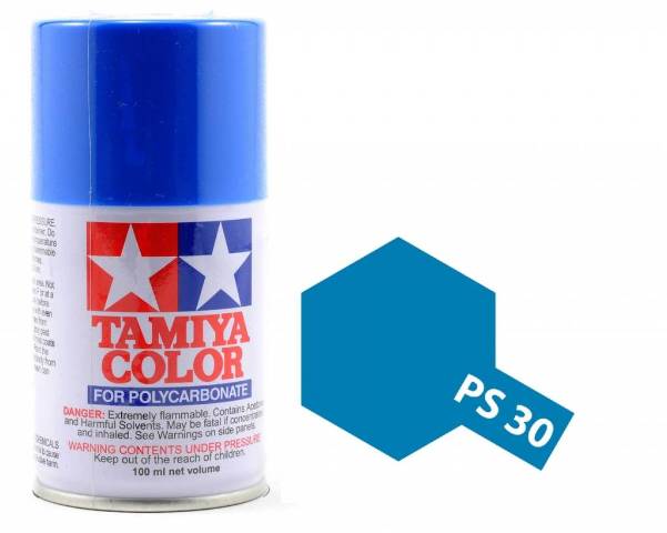 Tamiya Polycarbonate Paint  PS-30 Brilliant Blue