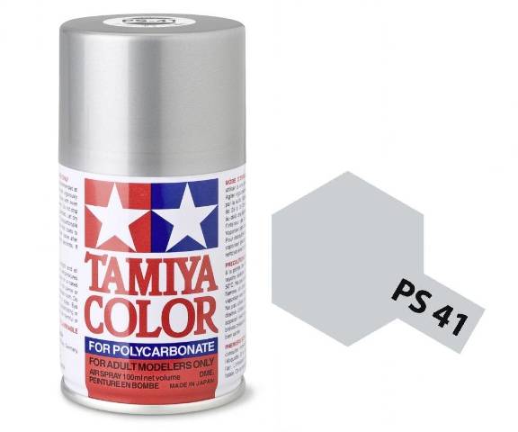 Tamiya Polycarbonate Paint  PS-41 Bright Silver
