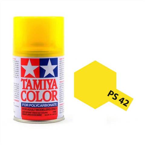 Tamiya Polycarbonate Paint  PS-42 Translucent Yellow