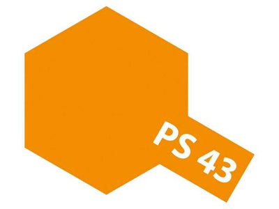 Tamiya Polycarbonate Paint  PS-43 Translucent Orange
