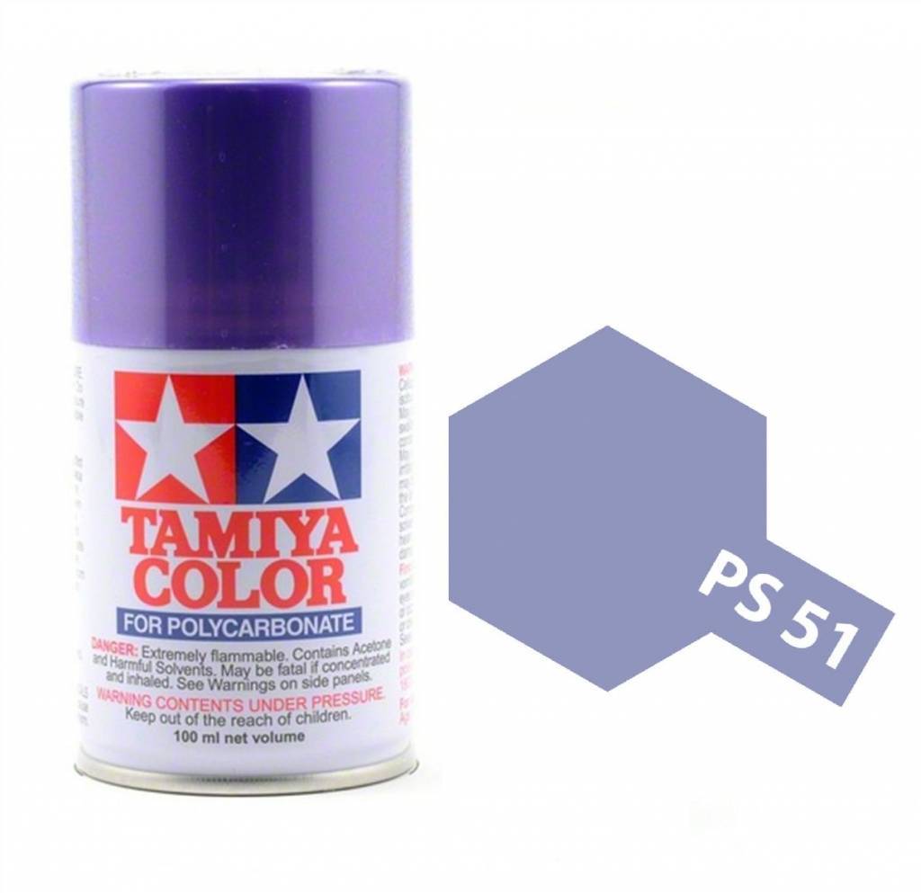 Tamiya Polycarbonate Paint PS-51 Purple Anodized Aluminum Spray