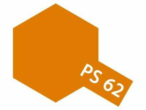 Tamiya Polycarbonate Paint PS-62 Pure Orange Spray,  100ml