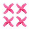 BetaFPV 40mm Propellers for 75mm Frame 4 Blade Pink (1.0mm shaft)