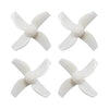 BetaFPV 40mm Propellers for 75mm Frame 4 Blade White (1.0mm shaft)