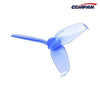 GemFan Flash Durable 2540 3-blade (3 hole) 4CW 4CCW Clear Blue