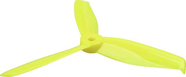 GemFan Hulkie Durable 5055 3-blade (2CW, 2CCW) Yellow 5055