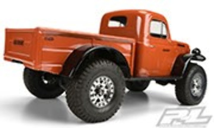 PRO-LINE 1946 Dodge Power Wagon Clear Body for 12.3'' (313mm) Wheelbase Scale Crawlers