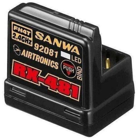 Sanwa 4channel RX481 Receiver w/ built-in Antenna