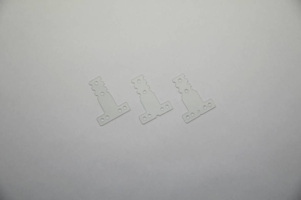 KYOSHO  (MZW410) Flexible Rear Suspension Plate Set (RM/HM)