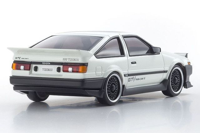 Kyosho 32172gtv-b Mini-z Awd Ma-020ve Pro Trueno Gtv Ae86 White+d Evo 