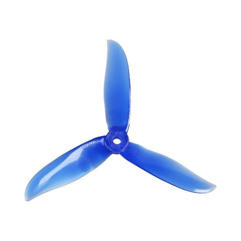 Dalprops T5050 Cyclone Tri 3 Blade Propellers 2L2R Crystal Blue