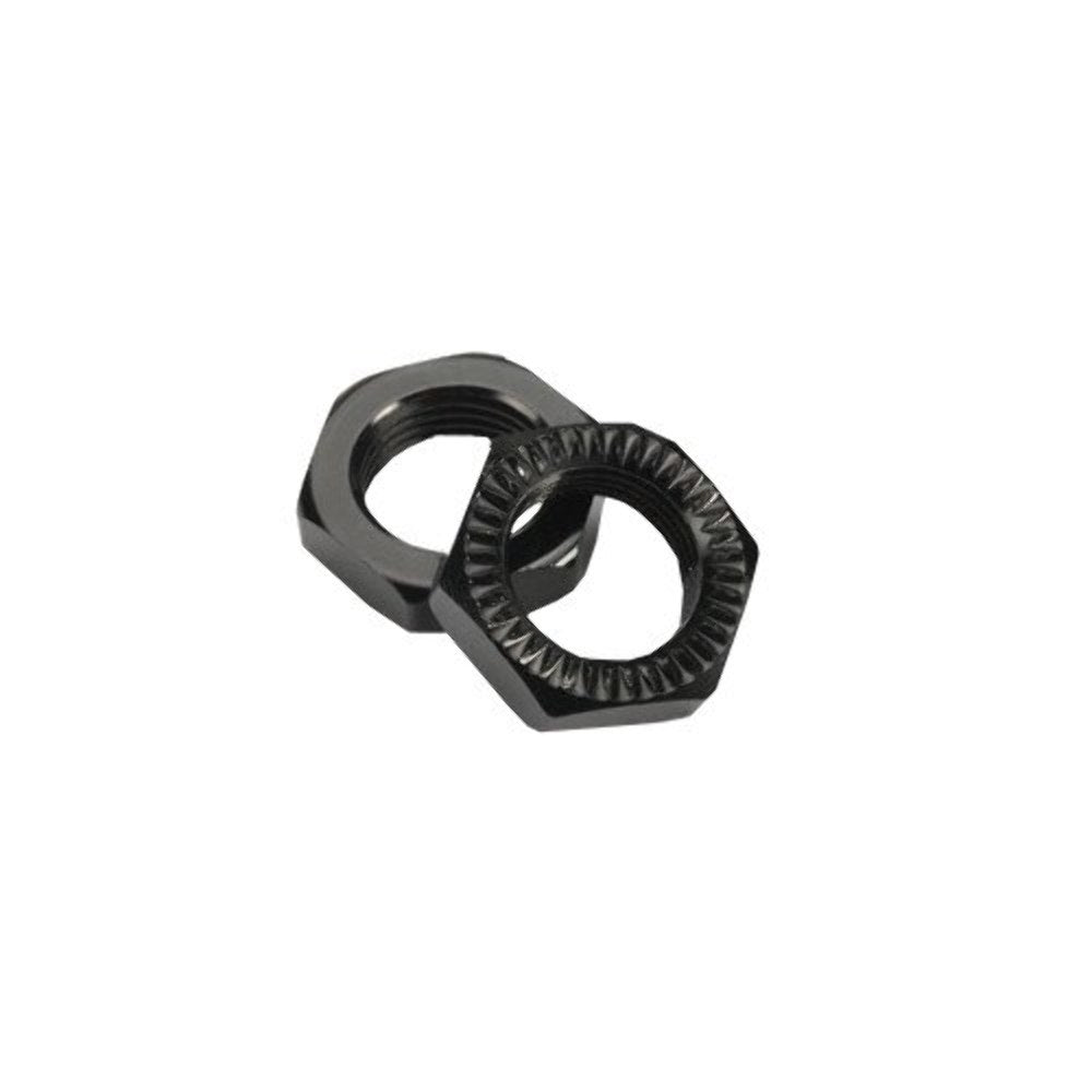 REDCAT 505231BK-1 Serrated Wheel Nut (2)- Black