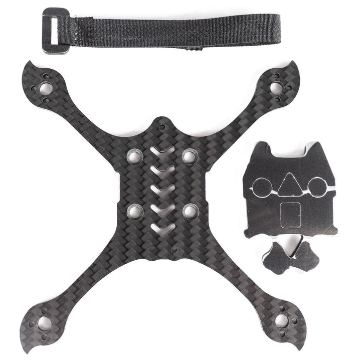 Babyhawk Race Pro 2.5 Parts-Bottom plate Pack ,nonslip pad,and battery strap - Excel RC
