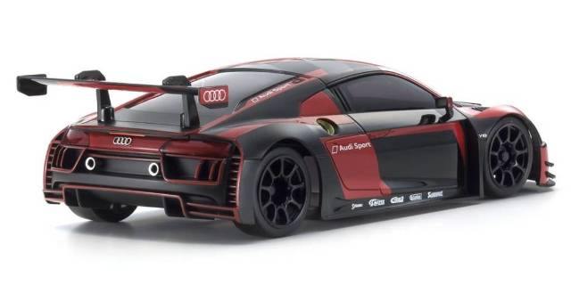 Kyosho 32323bkr B Mini Z Rwd Audi R8 Lms 2016 Black Red Mr 03 Readyset Excel Rc