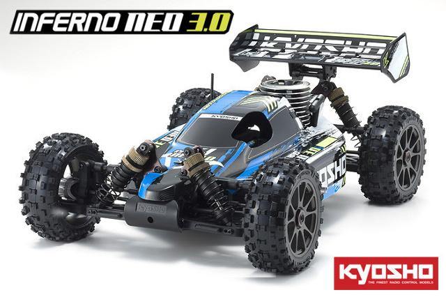 Kyosho (33012T1B) INFERNO NEO 3.0 Type 1 BLUE 1/ - Excel RC