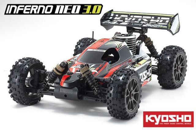 Kyosho (33012T2B) INFERNO NEO 3.0 Type 2 RED 1/8 - Excel RC