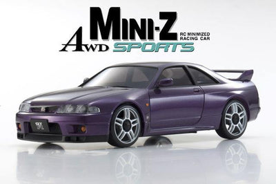 Kyosho (32139PU-B) MINI-Z MA-020S SKYLINE GT-R Midnight Purple V.Spec (R33) - Excel RC
