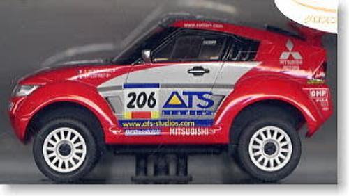 Kyosho Mini-Z Overland (MVG6SP-B) Mitsub. Pajero Evo 2003 Paris-Dakar #206 ASC - Excel RC