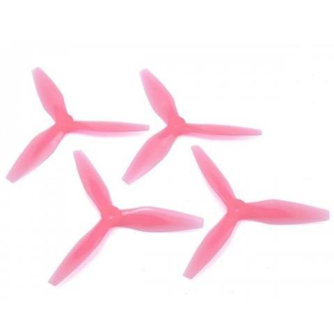 HQ Durable Prop  5X4X3V1S  Light Pink (2CW+2CCW)-Poly Carbonate - Excel RC