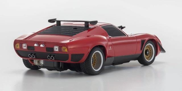 Kyosho Mini-Z (MZP151R) ASC Autoscale Body Set MR-03N-RM Lamborghini Iota SVR Red - Excel RC