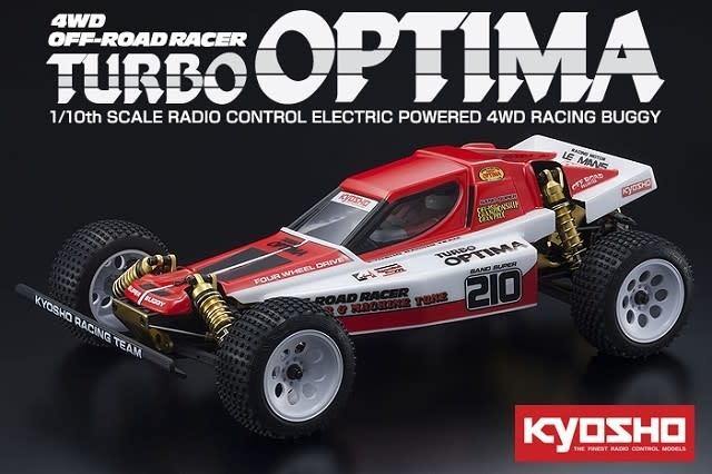 Kyosho 30619 Turbo Optima Gold Kit 4WD Retro Kit - Excel RC