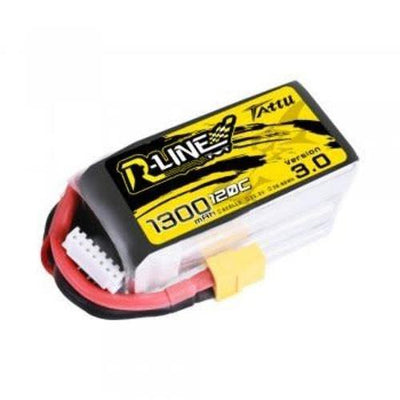 Tattu R-Line V3 1300mAh 120c 6S Lipo Battery - Excel RC