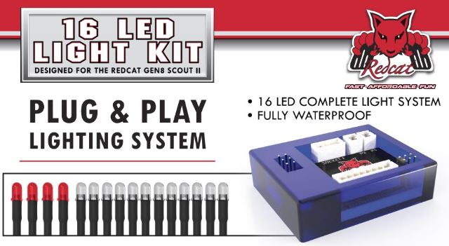 RedCat GEN8 16 LED Light Kit With Control Box