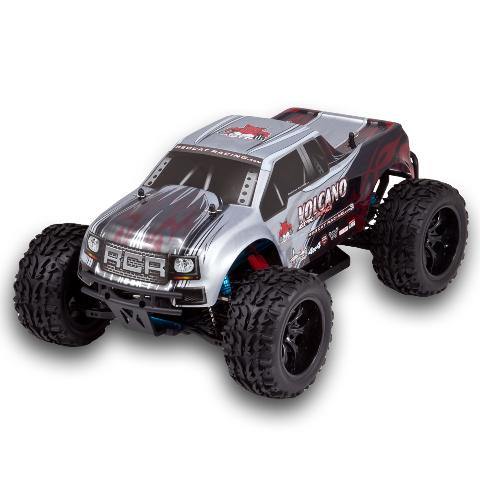 Redcat Racing Volcano EPX PRO 1/10 Scale Brushless Truck Silver/Black/Red - Excel RC