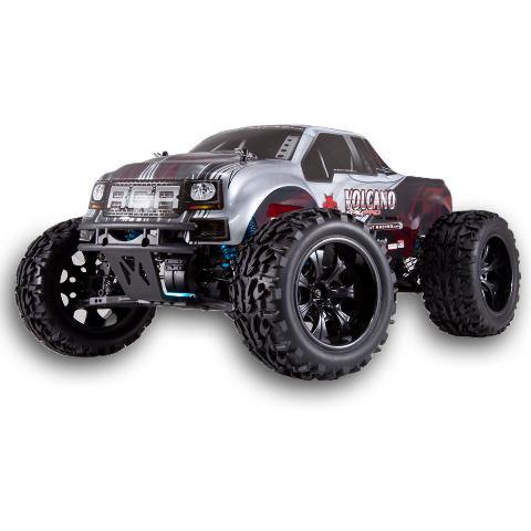 Redcat Racing Volcano EPX PRO 1/10 Scale Brushless Truck Silver/Black/Red - Excel RC