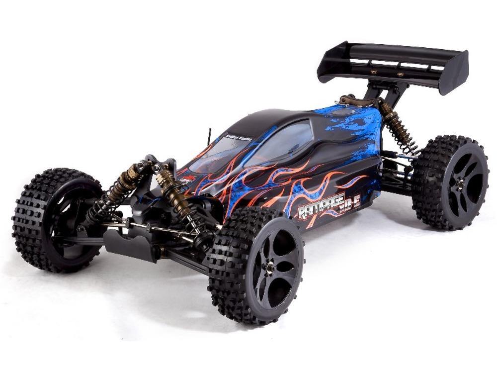 Recat Racing Rampage XB-E 1/5 Electric Buggy Blue - Excel RC