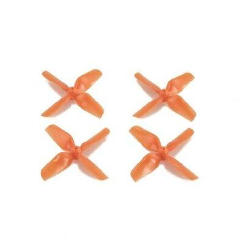 HQ Micro Whoop Prop 1.6X1.6X4  Orange  (2CW+2CCW)-ABS-1MM Shaft - Excel RC