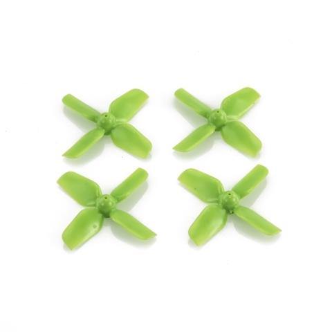 HQ Micro Whoop Prop 1.6X1.6X4 Green (2CW+2CCW)-ABS-1MM Shaft - Excel RC