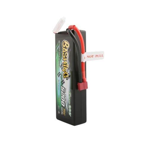 Gens ace Bashing 5200mAh 7.4V 2S1P 35C Lipo Battery Hardcase 24# with Deans Plug - Excel RC