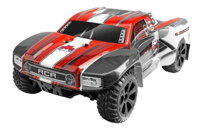 Blackout SC PRO Brushless 1/10 Scale Electric Short Course Truck Red - Excel RC