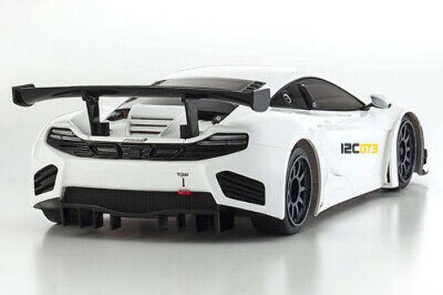 Kyosho Mini-Z 32325W RWD Series McLaren 12C GT3 2013 White Readyset - Excel RC