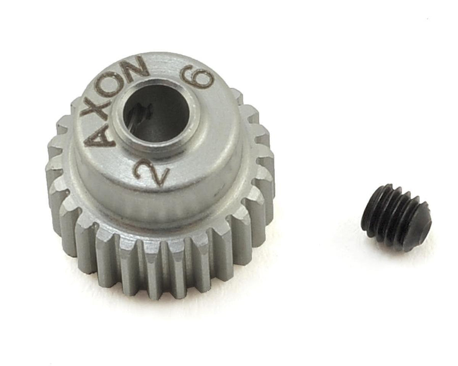 Axon 64P Aluminum Pinion Gear (26T) - Excel RC