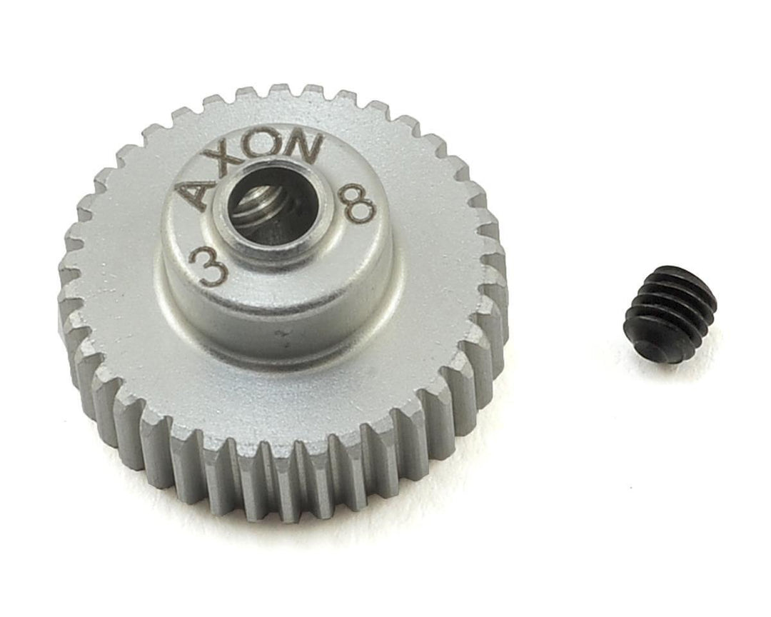 Axon 64P Aluminum Pinion Gear (38T) - Excel RC