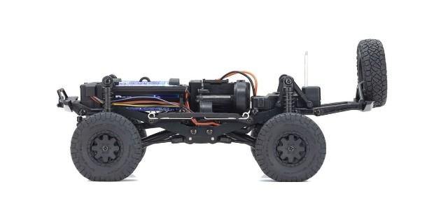 Kyosho Mini-Z Crawler Readyset Toyota 4 Runner (Hilux Surf) Dark Gray Metallic 32522GM - Excel RC