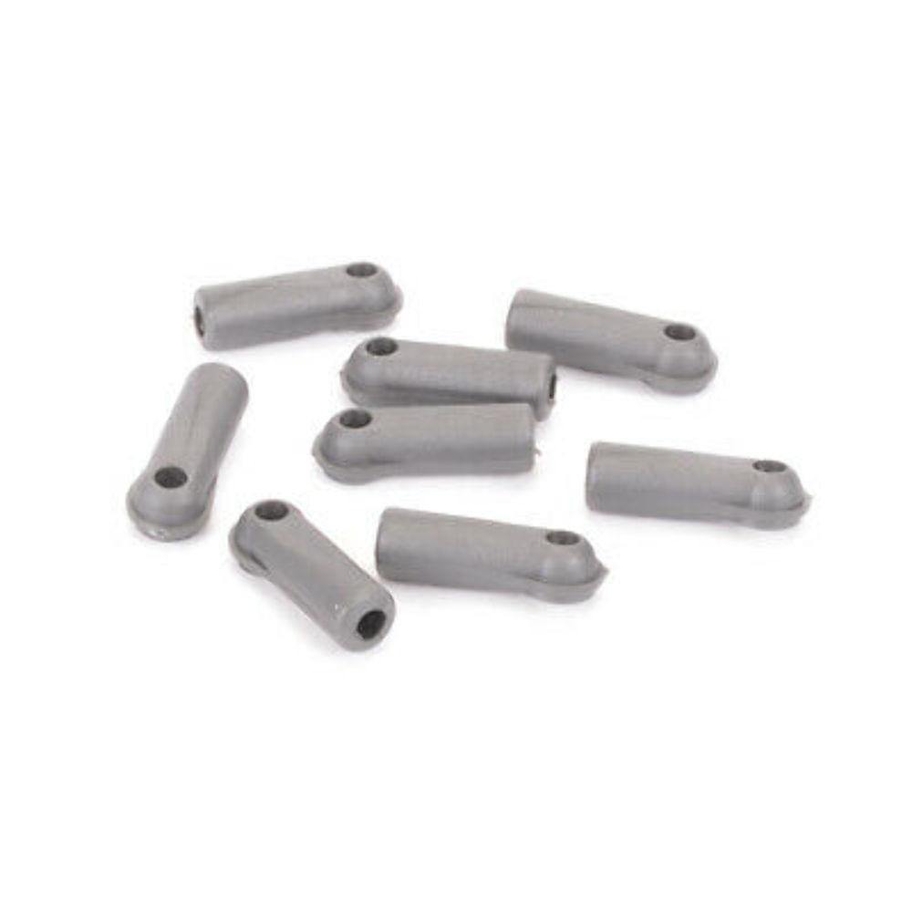 Schumacher Racing Fluted Ball Grippa - Grey (Pack of 8) U4704 - Excel RC