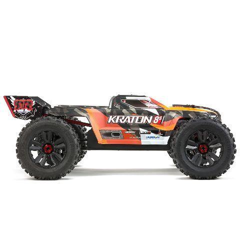 Arrma Kraton 1/5 Scale 4WD BLX Speed Monster Truck RTR Orange - Excel RC