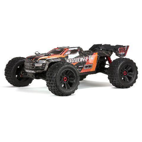 Arrma Kraton 1/5 Scale 4WD BLX Speed Monster Truck RTR Orange - Excel RC