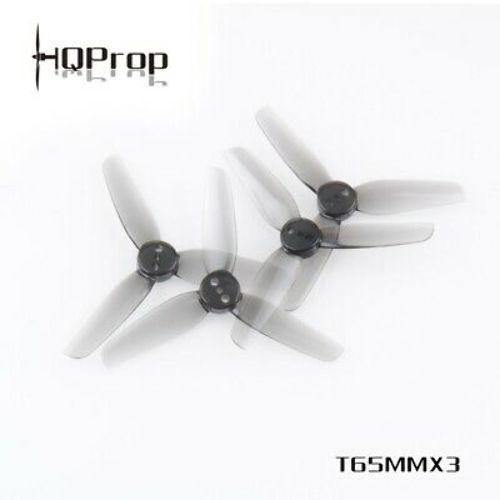 HQ Durable Prop T65MMX3 Light Grey (2CW+2CCW)-Poly Carbonate - Excel RC