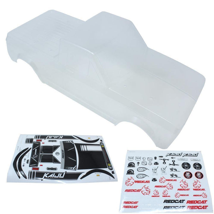 RedCat Racing RER12500 Clear Truck Body w/ Sticker Sheet - Excel RC