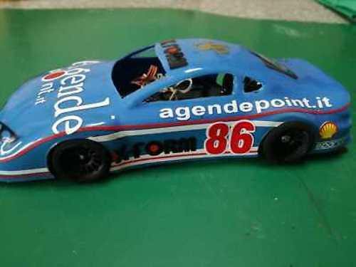 X-Form Body in Lexan Transparent 1/28 Nascar Style for Mini-Z Atomic GL Racing - Excel RC