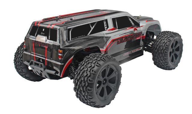 Redcat Blackout XTE PRO 1/10 Scale Brushless Electric Monster Truck SUV Silver - Excel RC