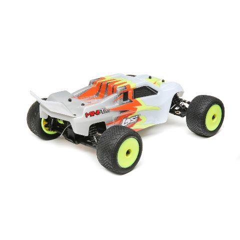 Losi Mini-T 2.0 RTR  Gray and White 1/18 Scale 2wd Stadium Truck - Excel RC