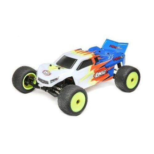 Losi Mini-T 2.0 RTR  Blue and White 1/18 Scale 2wd Stadium Truck - Excel RC