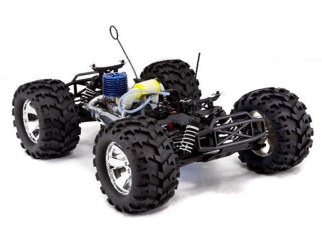 Redcat Earthquake 3.5 1/8 Scale Nitro RC Monster Truck Blue and Black - Excel RC