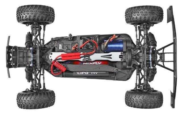 Redcat Blackout SC 1/10 Scale Brushed Electric RC Offroad Short Course Truck Blue - Excel RC