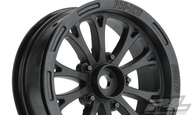 Pro Line Pomona Drag Spec 2.2" Black Front Wheels 2775-03 - Excel RC
